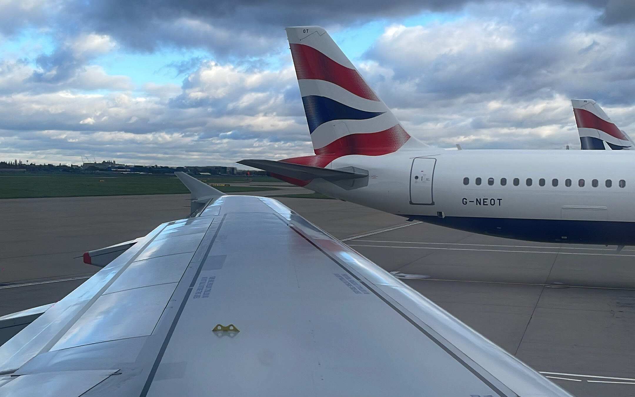 British Airways Plane on pushback