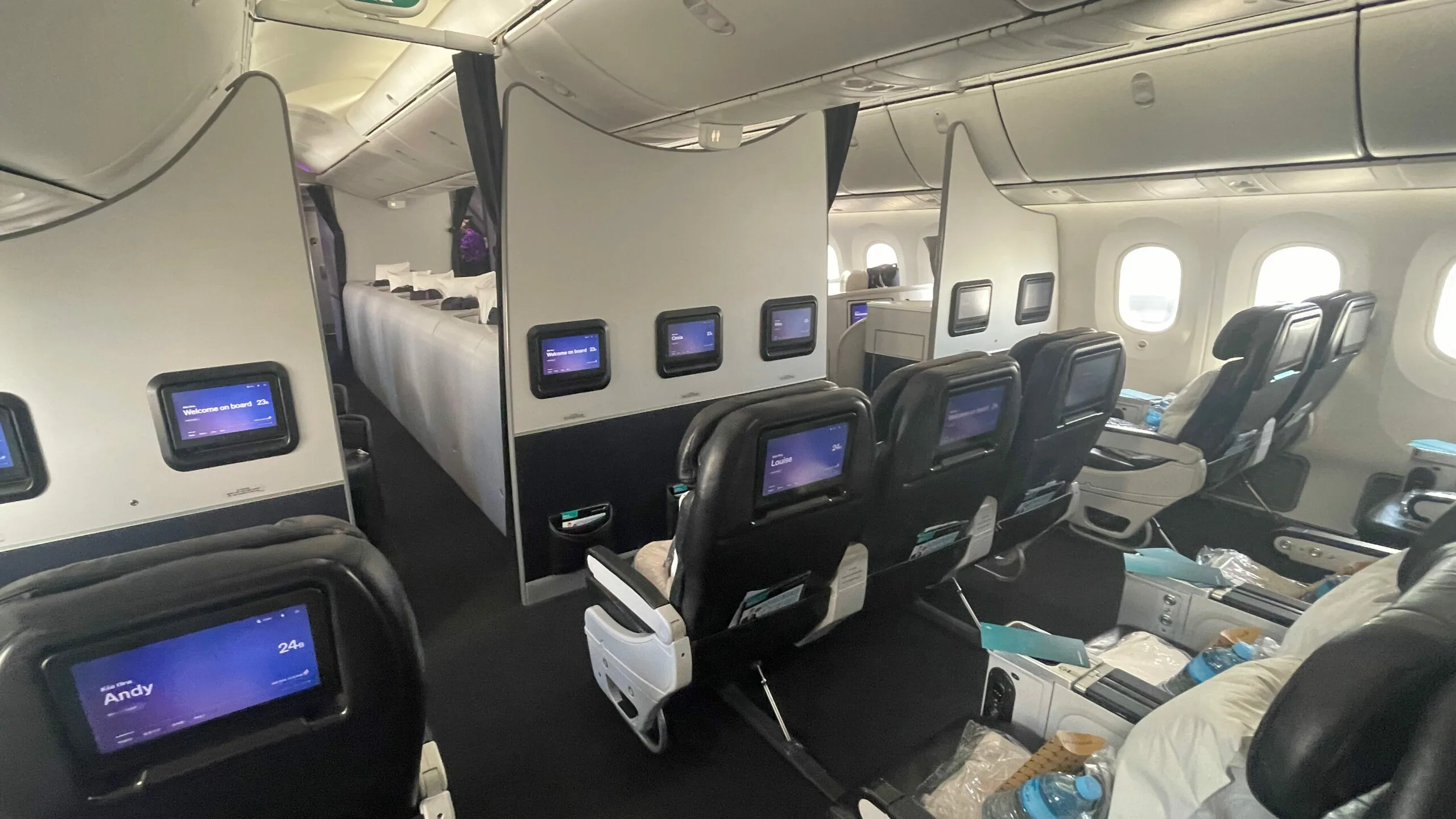 Air New Zealand Premium Economy Cabin