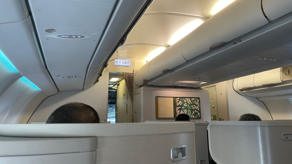 Cathay Pacific A330 Business Class Cabin
