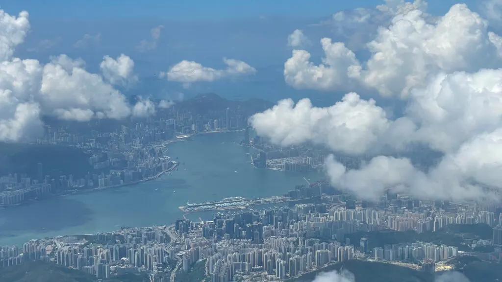Hong Kong Central, Victoria Harbour and Kowloon