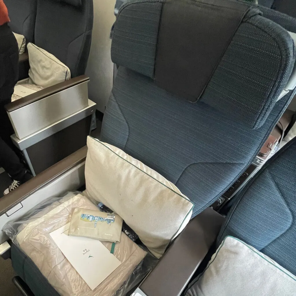 Cathay Pacific Premium Economy Seat