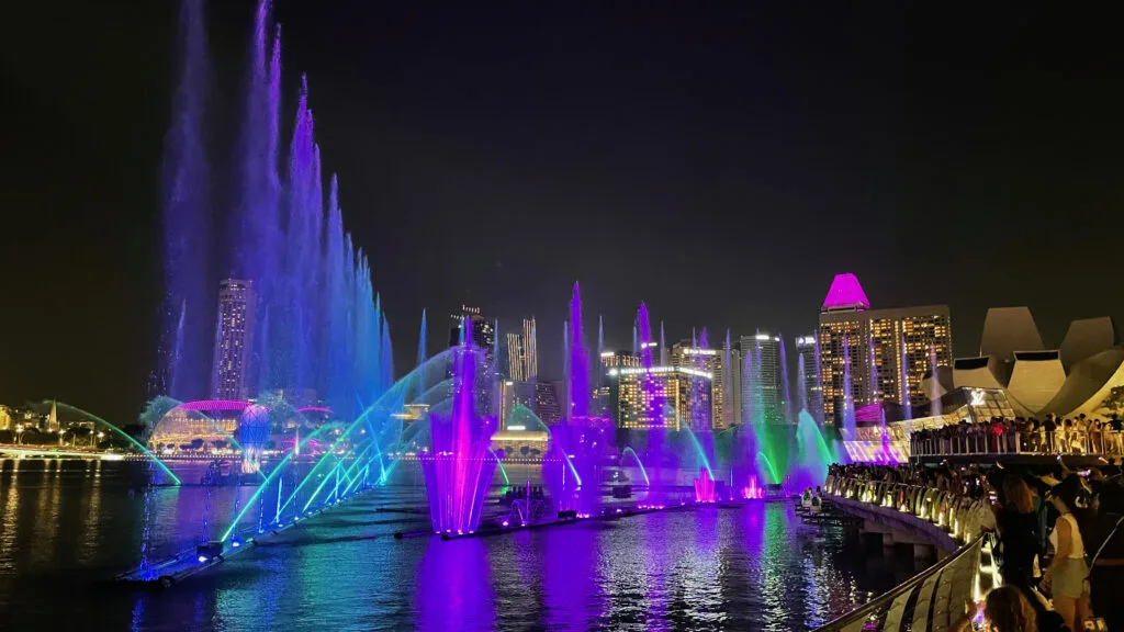 Spectra, Marina Bay Sands Light and Water Show