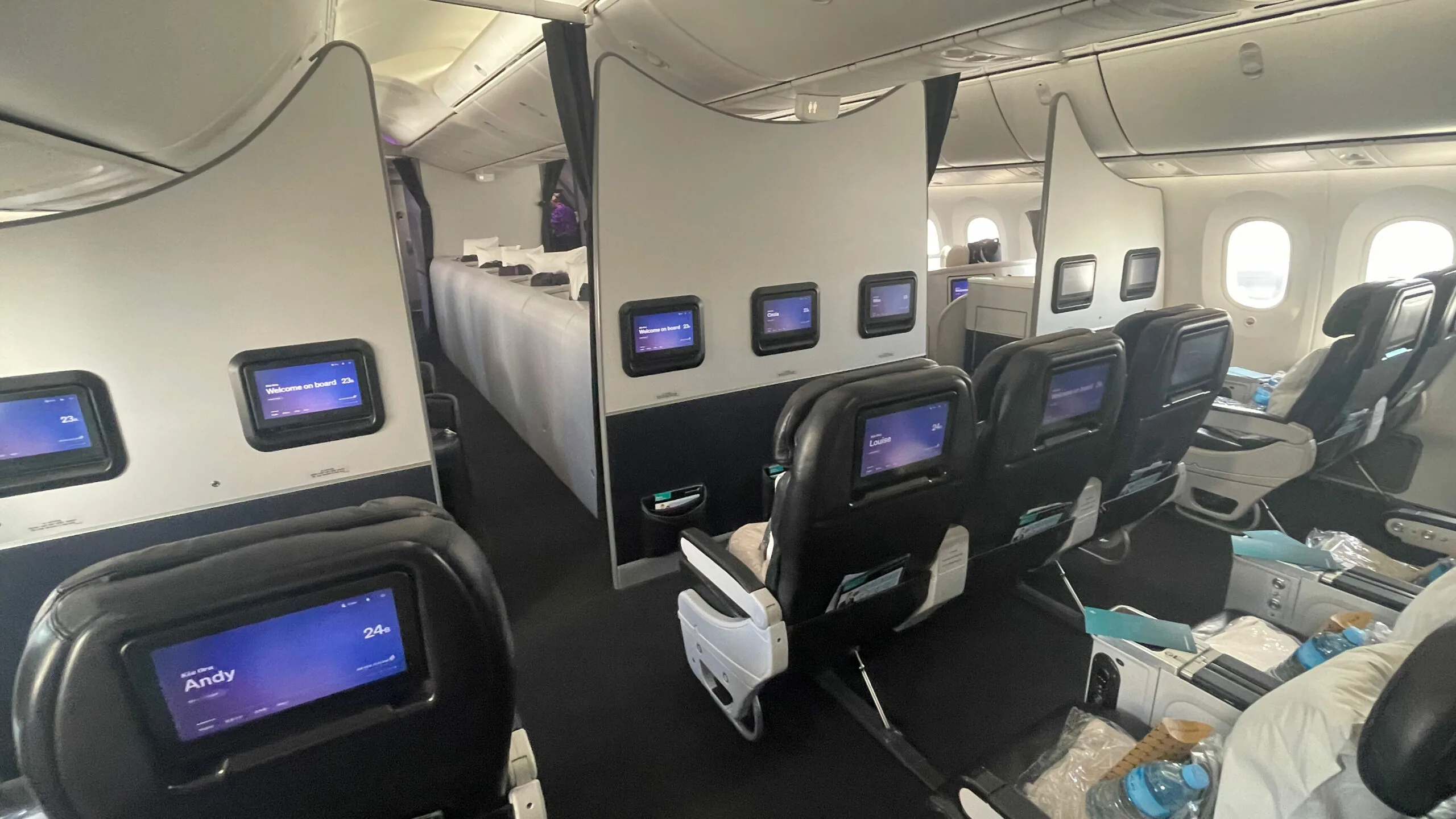 Air New Zealand Premium Economy Cabin